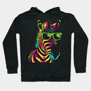 Zebra Wildlife Filming Hoodie